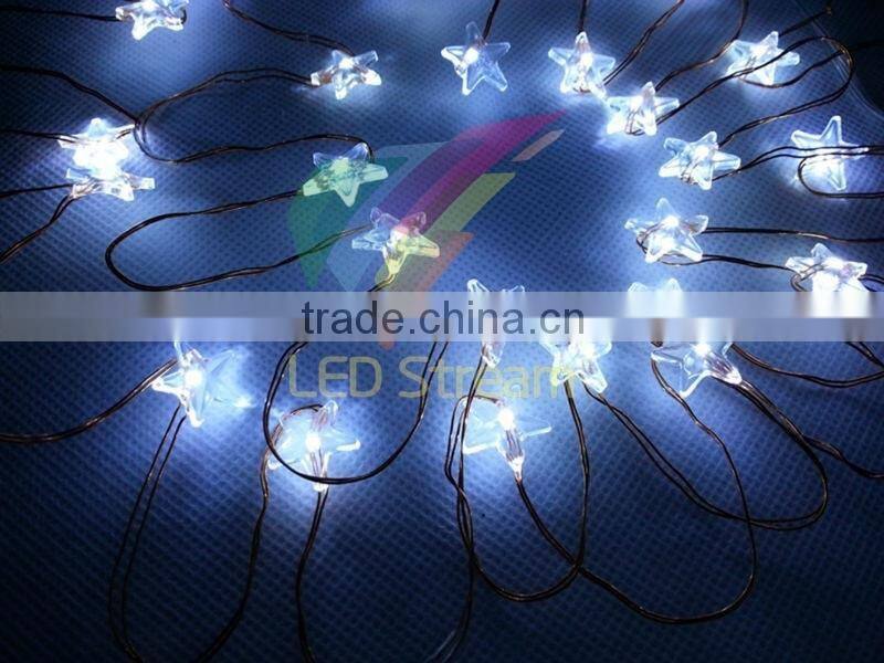 Star/Snowflake/Christmas tree/Heart shape Fairy LED String Lights