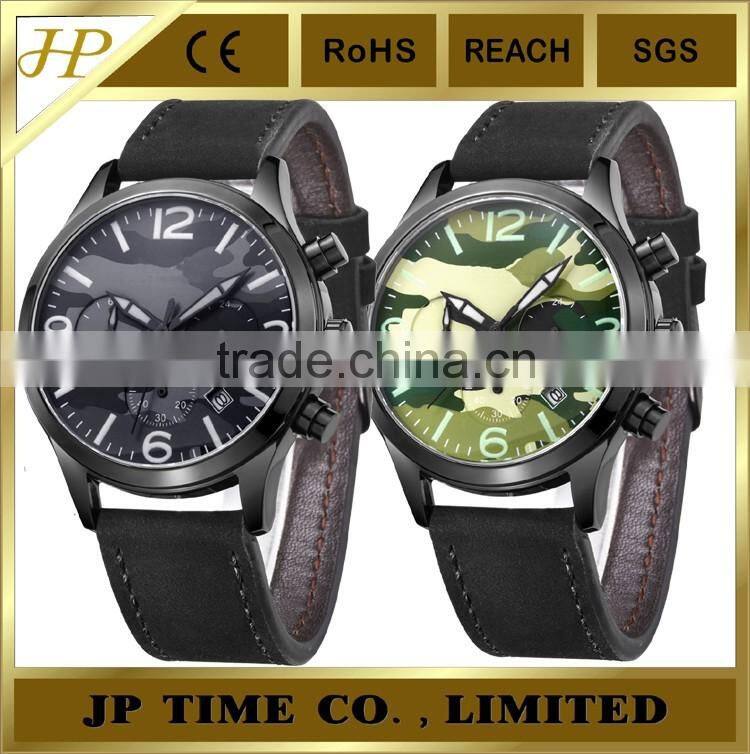 fashion army military brand quartz man chronopragh Luminous hour marine watch