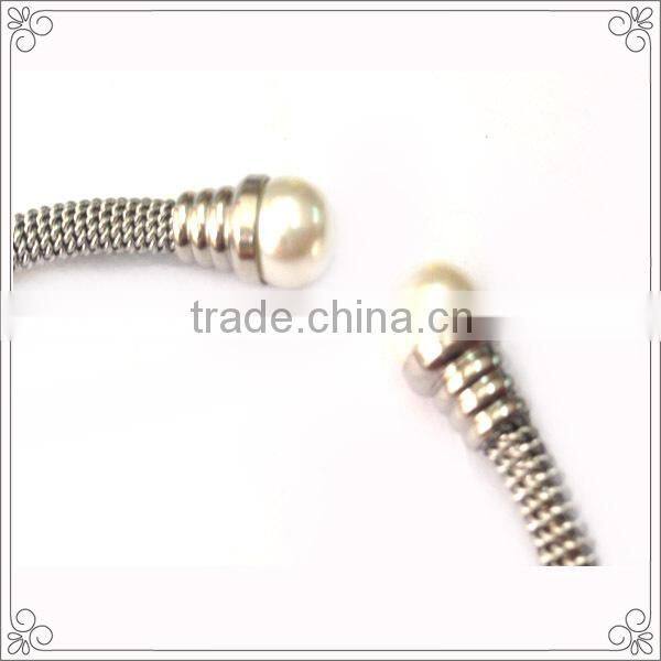 Gold Plated Stainless Steel Mesh Bracelet and Bangles