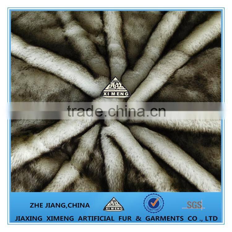 black and white fluffy bed throw for bedroom