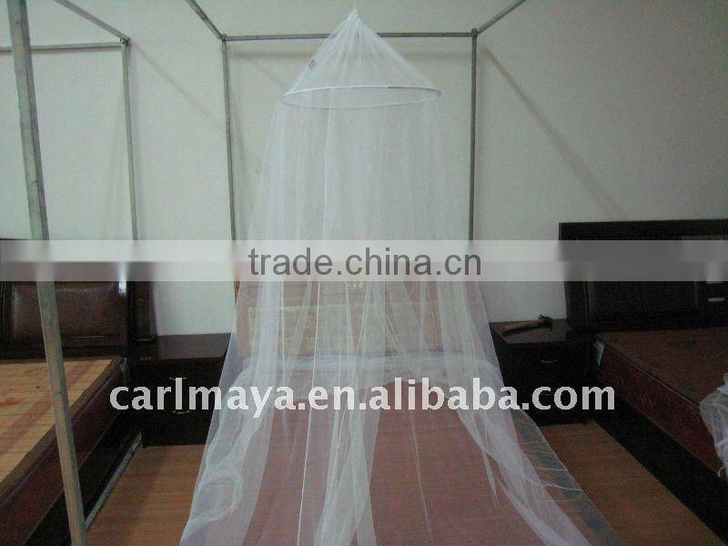 round mosquito nets/princess umbrella bed canopy with chiffon