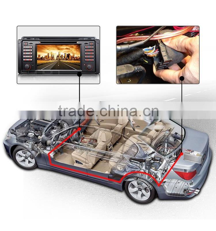 Eonon A0569 17 pin+40 pin Extended Installation Wiring Harness for BMW GA5150/GA5166