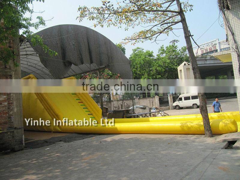 Inflatable zorb ball ramp