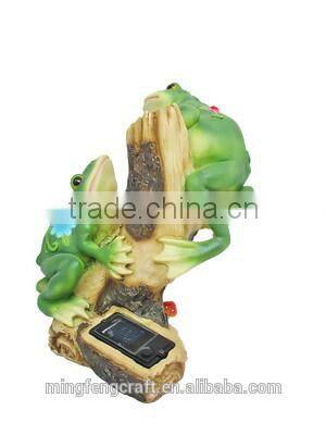 Custom 2015 solar light indoor decor resin flower