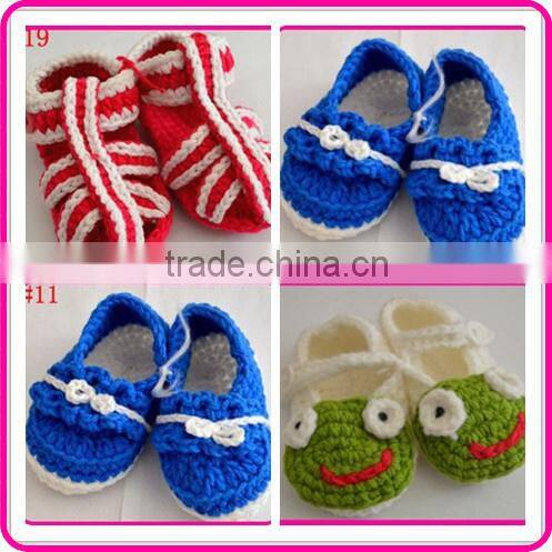 lovely baby crochet comfort shoes