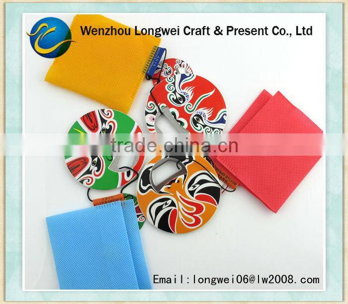 beer bottle opener fridge magnets/fridge magnet/flat bottle opener