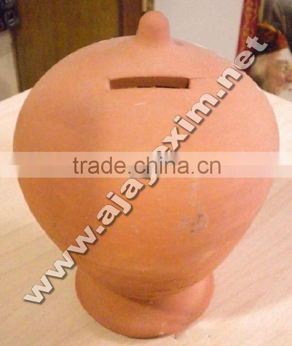 Clay Money Pot
