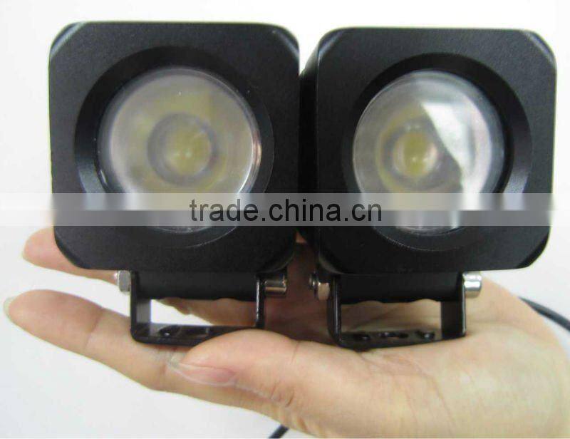 HOT!!!10W CREE LED work light/LED driving light on 12/24V 4x4 offraod cars, Jeep,atv,suv,truck,trailer,tractor,motorcycle,IP67