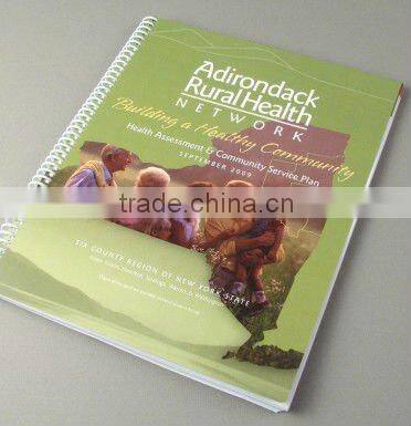 Metal spiral ,Nylon coated iron single loop wire, spiral binding