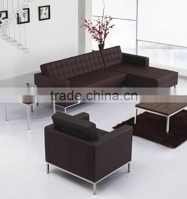 2016 new design modern living room corner sofa