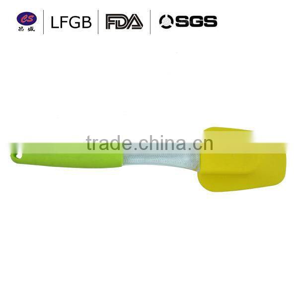 with stock! professional new design factory price silicone spatula with handle