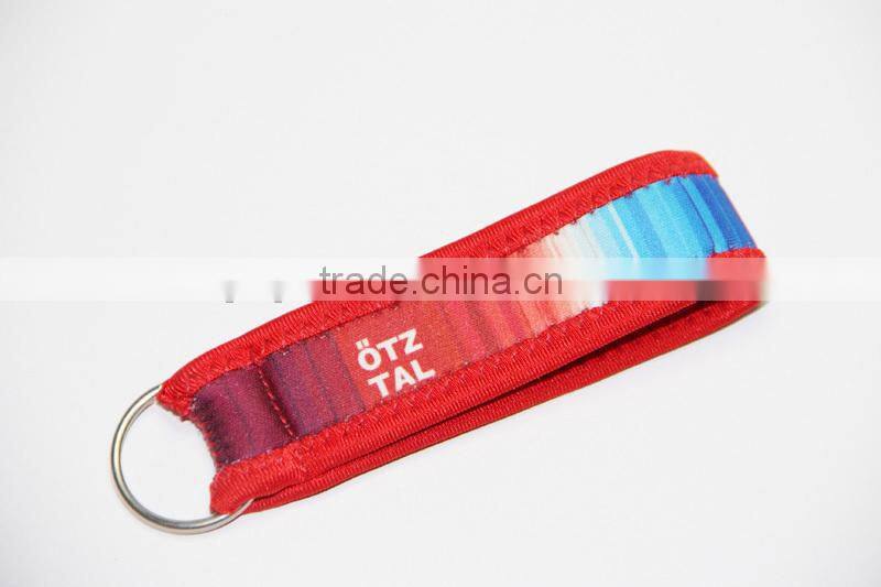 High quality factory supply price Neoprene key holders with a key ring magetic keychian key holder