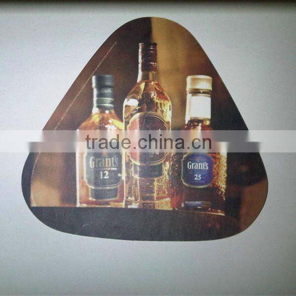 hot sale cheap custom absorbent paper coaster from china