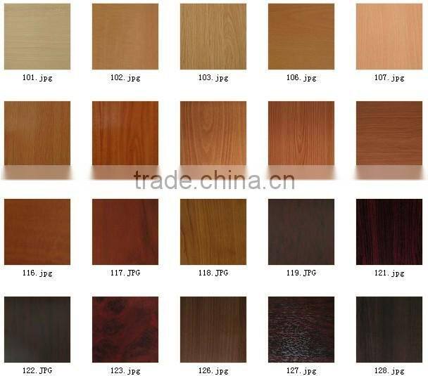 High quality wood grain color decorative pvc kitchen cabinet door film 1.22x50m/roll