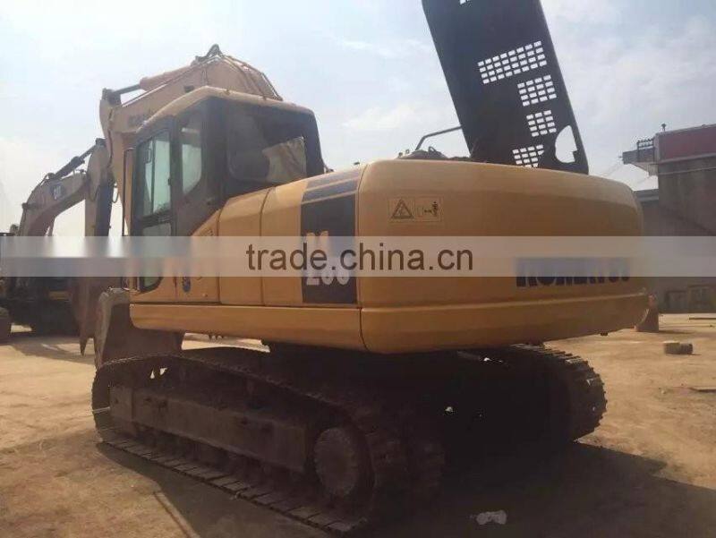 Used PC200-7 excavator PC200-5 PC200-6 Crawler excavator