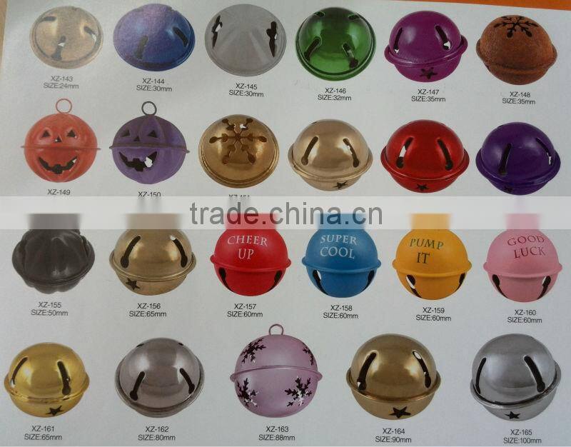 Promotional custom metal keychain with bell
