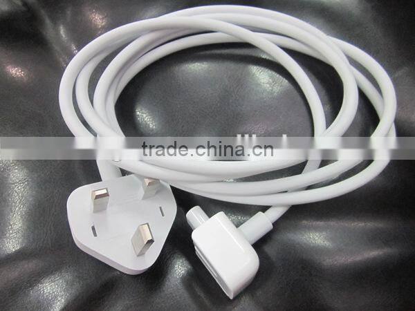 New Version UK Plug Extension Power Cable for Apple Adapter
