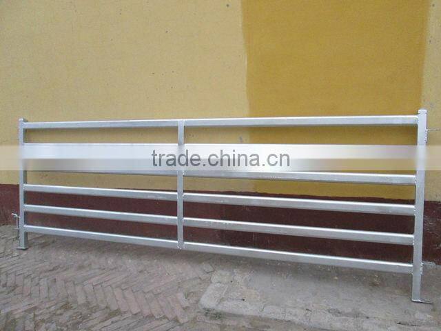 Portable galvanized sheep yard pipe fence panel and gate(china direct factory)