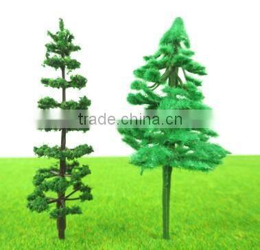 resin model tree train layout