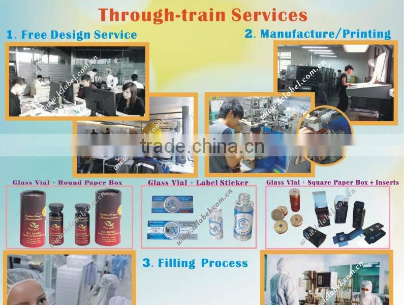 High quality amber glass ampoules for mesotherapy