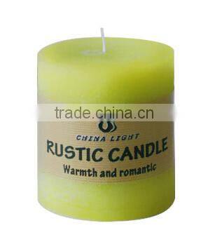 perfect pillar colorful candle for Weddings, Restaurants, Special Events,