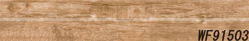 Hot sale Wooden Design Decorative Ceramic Interior Floor Tile 15x90