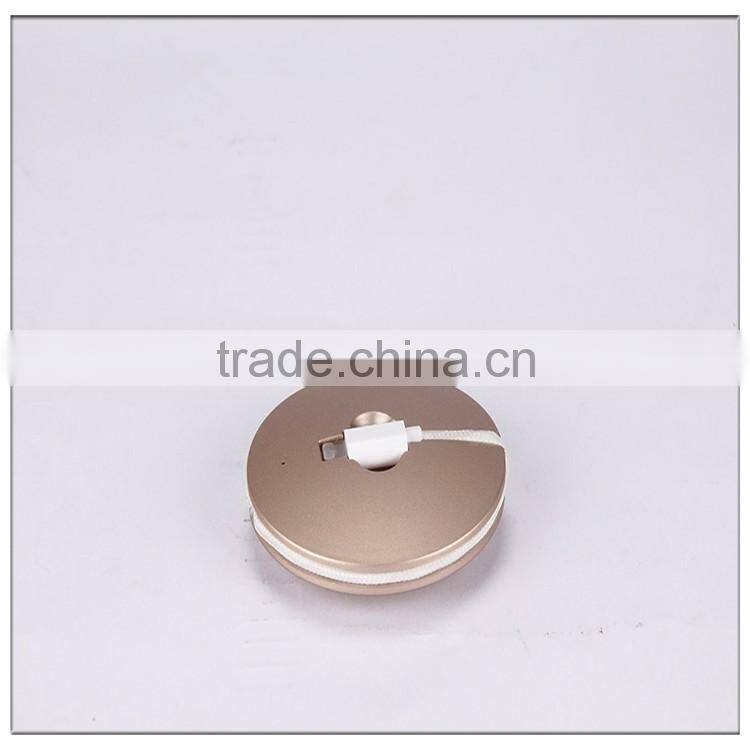 Dual purpose Portable emergency 700mAh Power Bank With Cable For iPhone