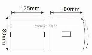 Toilet paper roll hoder in wall bathroom paper bin toilet paper holder 50021