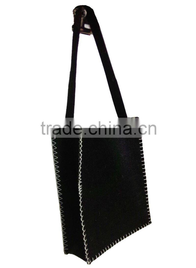 Branded felt fabric shopping bags