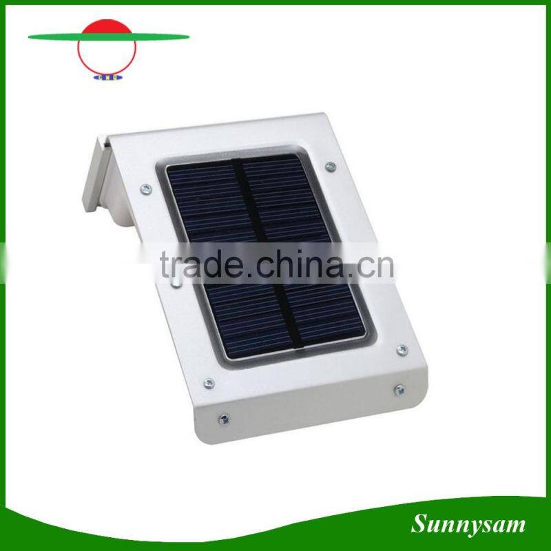 20 LED Solar Power Outdoor Security Light PIR Sound Sensor Voice Control Outdoor Garden Path Wall Light