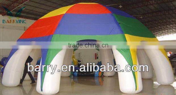 Colorful inflatable advertising tent professional tent good publicity and low cost portable