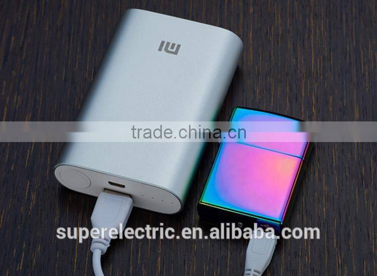 Professional design protable usb lighters high quality custom single arc cigarette lighter