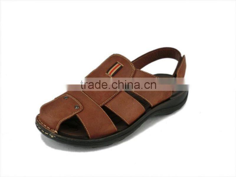 Fashion handmade Men's Leather sandal
