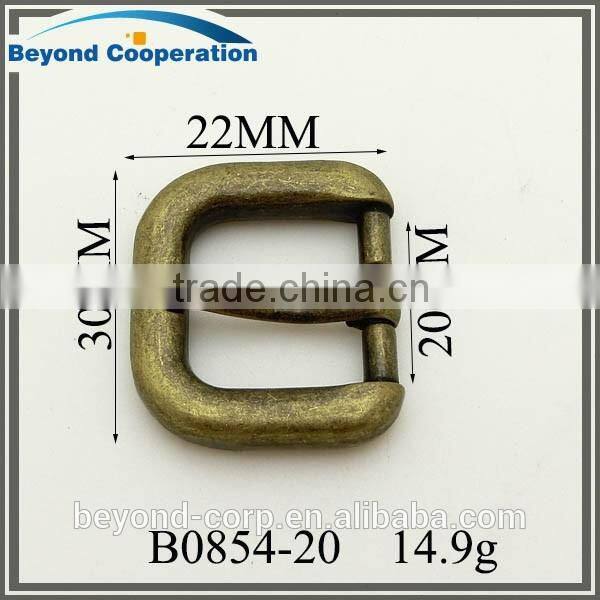20mm matte anti bronze belt buckle