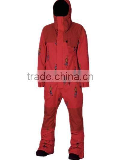 2014 Ski outdoor jackets one piece snow suits adults cheap ski clothes