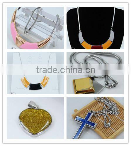 Various image laser cut on stainless steel pendant jewelry