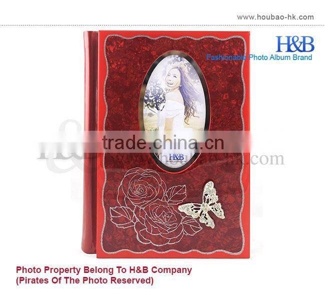 H&B wholesales new design 8*12,12*18 beautiful aunty photo album