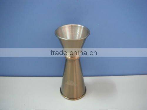 s/s304 metal bar measure, jigger with paint,bar measure tool