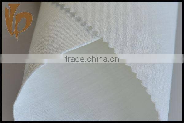 zhejiang Taizhou Bleached linen ramie fabric for girls shirts