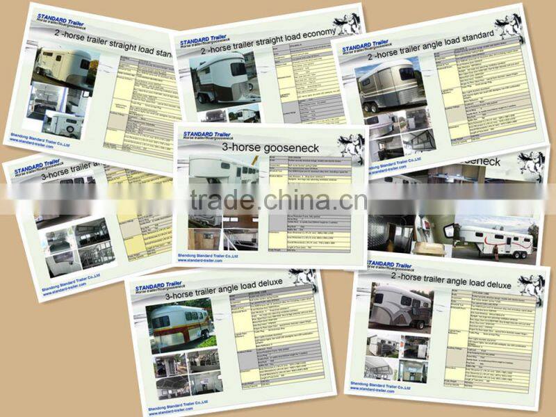 From Standard-Trailer Deluxe classic double horse load float