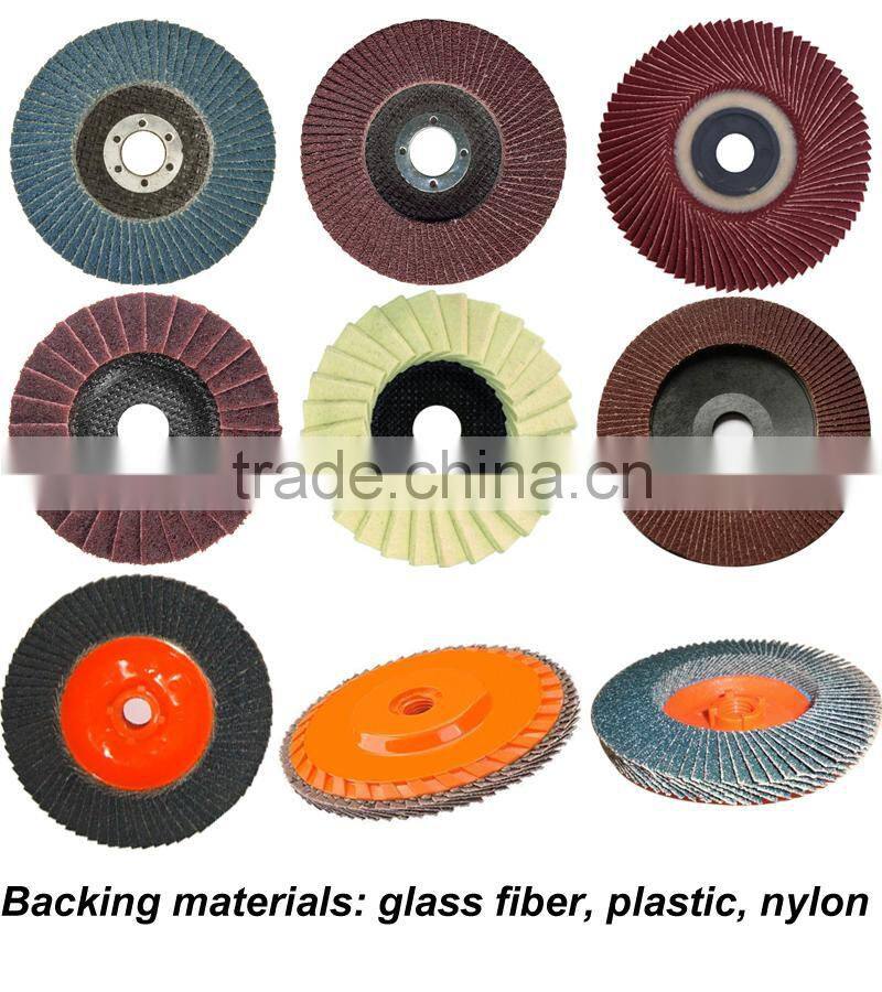 China Manufacturers Paint Removal Abrasive Flap Disc