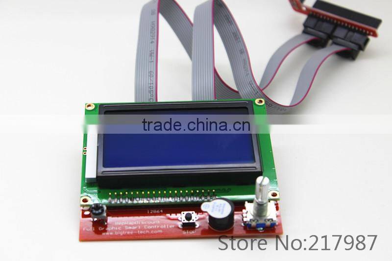 2016 HOT Mega 2560 R3 Microcontroller + ramps 1.4 controller + 12864 LCD Panel + A4988 stepper driver 3d printer Diy kit