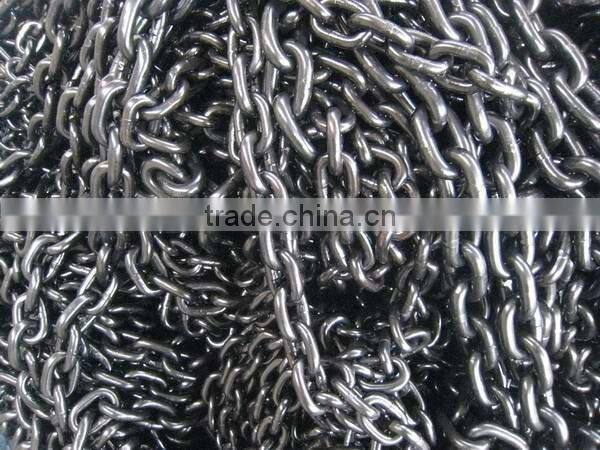factory supply alloy steel black oxide g80 load lifting chain