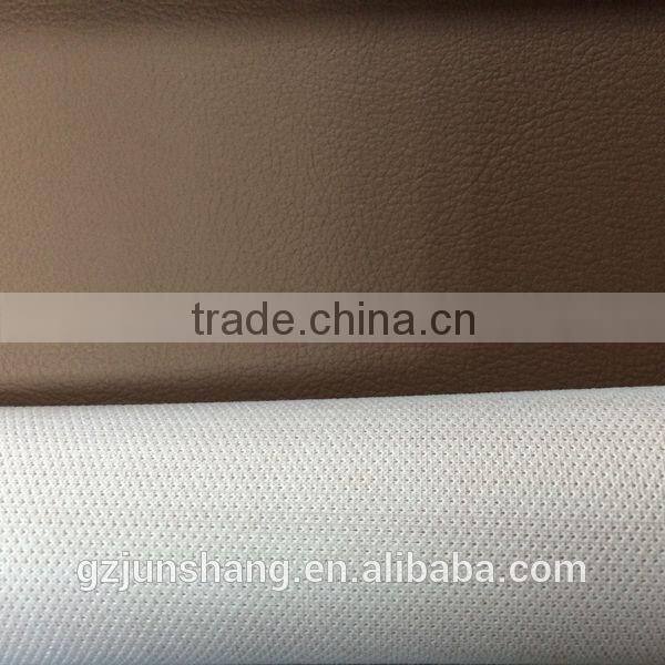 Embossed PVC bus cover material with strong backing