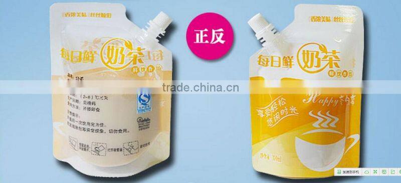 spout pouch/stand up pouch with spout/liquid stand up pouch with spout