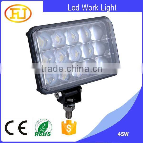 45w led work light 12v work led light high power cob led work light