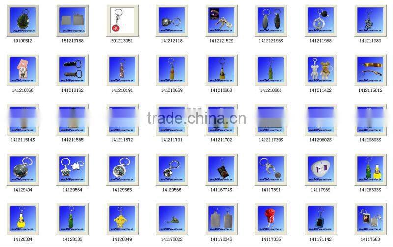 high quality promotion custom leather keychain