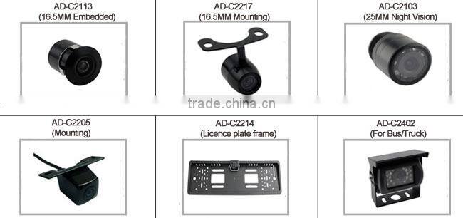 Hot-selling factory rear view camera, car reverse camera, back up camera