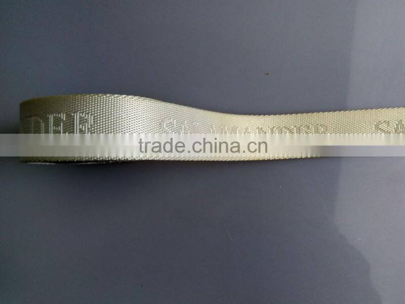 Custom PP/polyester/cotton/silk/nylon pattern jacquard reflective nylon webbing