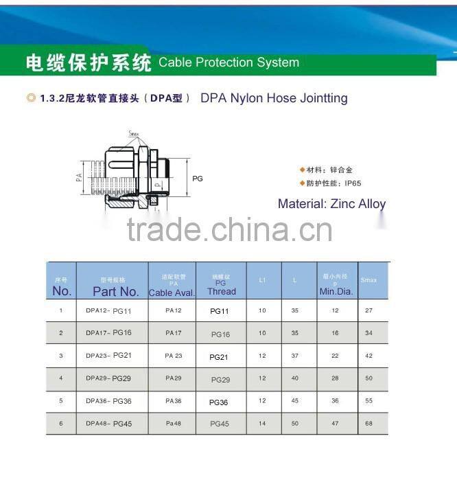 PG23-29 Joint of protective tube for motor vehicle